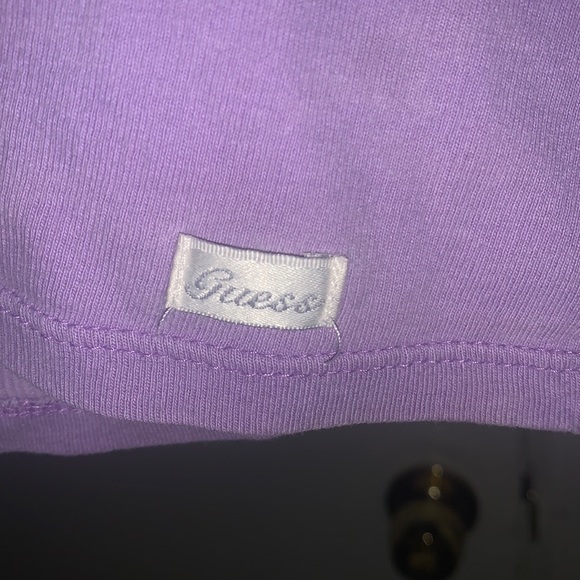 Cute purple crop top size xs in womens - Picture 2 of 2